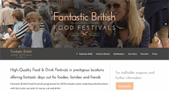 Desktop Screenshot of fantasticbritishfoodfestivals.com